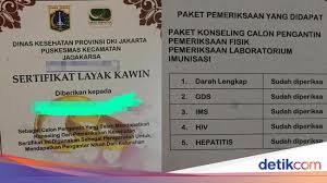 Butuh Sertifikat Layak Kawin Begini Prosedur Mengurusnya Di Puskesmas