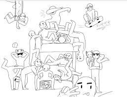 Draw The Squad Meme Tumblr Funny Drawings Draw The Squad Drawing People