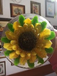 slonecznik 3d jelly plants art