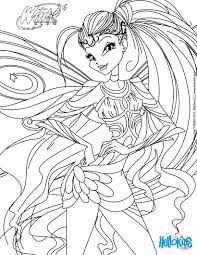 Free printable winx butterflix coloring pages. Winx Club Coloring Pages Stella Transformation Bloomix Winx Club Coloring Pages Cartoon Coloring Pages Fairy Coloring