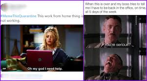 Working from home is a challenge for many, here are some of the funniest memes and struggles to brighten your day. Work From Home Funny Memes These Hilarious Home Office Jokes And Gifs Will Help You Forget The Wfh Blues Latestly