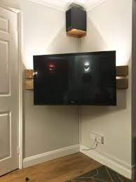 If you have limited space in your living room then you may find it difficult to store and display your television equipment. Beautiful Corner Tv Stand Ideas Engineering Discoveries