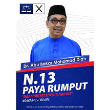 Beliau juga adalah ahli dewan rakyat bagi p136 tangga batu. Datuk Dr Abu Bakar Bin Mohamad Diah Posts Facebook
