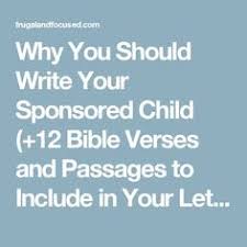 Letter Writing For Sponsor Children Debbie Rogulich S Collection Of 10 Sponsored Child Ideas