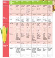Judicious Diet Chart During Second Month Of Pregnancy 8