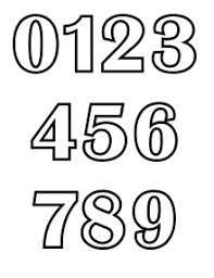 Student sized alphabet chart is a fun and entertaining way for children in grades prek to 3 to learn the alphabet. Wikijunior Classic Alphabet Coloring Book Numbers Chart I Wikibooks Open Books For An Open World