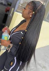 Straight Hair Bundles With Closure Brazilian Human Hair Weave Queenlife Hair In 2021 Braided Hairstyles For Black Women Wig Hairstyles Hair Styles