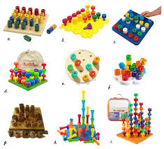 Or use online printables where they draw a line to match the opposites. Stacking And Pegging Toys For Montessori Toddlers For Coordination And Hand Development How We Montessori