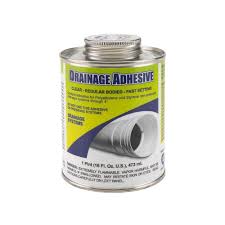 The drying and curing of pvc glue will increase the strength of the bond; Vpc 16 Oz Low Voc Clear Drainage Adhesive Vpc 60 The Home Depot