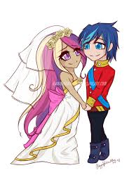 My Little Pony Wedding Of Princess Cadence And Shining Armor Princess Cadence X Shining Armor By Damnedromance On Deviantart Princess Cadence Little Pony My Little Pony Friendship