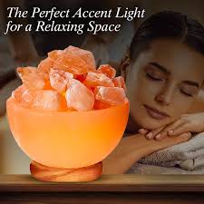 Himalayan Glow Crystal Massage Bowl Salt Lamp Bahrain