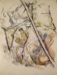 He was the first painter to deconstruct the visual elements of his subjects, leading directly to cubism and modernism. Paul Cezanne Pine And Rocks At The Chateau Noir
