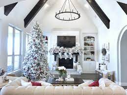 Elegant interior christmas design for the living room with a beautiful traditional christmas tree fashionel.mk. Christmas Home Tour My Texas House