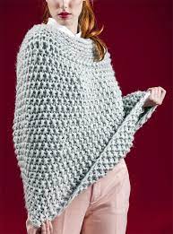 These free poncho knitting patterns for women are just the thing for winter wear. Free Knitting Pattern For Easy Manhattan Poncho This Sophisticated Cape Is Knit Flat In Poncho Knitting Patterns Easy Poncho Knitting Pattern Knitted Poncho