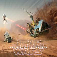 Star Wars Ep 09 Speeder Chase From Sketch To Final Art By Stephen Tappin Art Star Wars Concept Art Characters