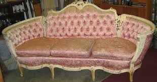 Sale Louis Xv Corbeille Shaped Handcarved By Annlloydantiques Chicago Furniture American Furniture Pink Sofa