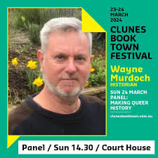 Off to the Clunes Book Town Festival later this month