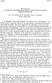 We have prepared a list of interesting research paper topics that will inspire for your own projects. Discussion Of A Resistor Network Solution Of The Elasto Plastic Torsion Problem Journal Of The Engineering Mechanics Division Vol 82 No 2