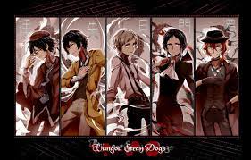 In the japanese version 2.2.0 update on may 28, 2020 (english version 2.3.2 update on august 06, 2020), a new profile background feature was added, which lets you change the background image behind the main character selected on your profile. Wallpaper Anime Art Guys Characters Bungou Stray Dogs Images For Desktop Section Prochee Download