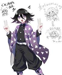 I M A Humanitarian Lantranc Just Another Ouma Doodle Since Zenitsu Danganronpa Danganronpa Funny Anime Crossover