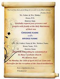 Free Wedding Invitation Card Template Marriage Invitation Card Indian Wedding Invitation Cards Free Wedding Invitation Templates