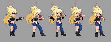 And now shes spitting, Kali the Gf of my wip project: Grim Night  Groovin : rFridayNightFunkin