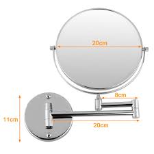 beauty makeup cosmetic mirror double