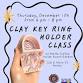 Clay Key Ring Holder Class with Rum River — Metta event image