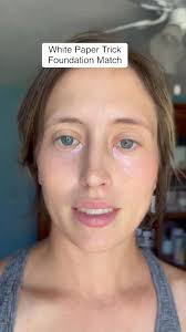 Do you know this white paper trick? It may helps you from try to guess to  get your foundation shade correct! Undertone MATTERS! ✨ If you are lost,  you can always try it with a consultant to stripe ...