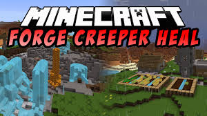 Minecraft forge 1.17 and 1.17.1, also known as modding api and modloader is a tool designed to ease the loading process and simplify compatibility forge is one of the oldest tools in minecraft, its first version was officially released july 11, 2011, and its latest stable version is minecraft forge 1.17.1. Forge Creeper Heal Mod For Minecraft 1 17 1 16 5 1 15 2 Minecraftore