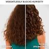 The oil opens up the hair shaft and allows cleansing products to penetrate more deeply while protecting the hair shaft from getting stripped. 1