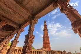 The Tallest Brick Minaret Tower In The World At Qutub Minar Monu Stock  Photo | Adobe Stock