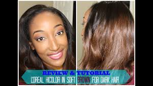 loreal hicolor soft brown tutorial and review 30day series 2