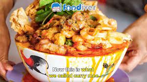 For a vegetarian option, swap the chicken for. This Volcano Curry Mee Comes With More Than 10 Toppings Foodiver