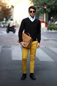 Black And Yellow Outfits For Men Mustard Yellow Mens Casual Outfits Yellow Pants Outfit Mens Outfits