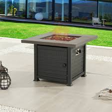 Thanks to its 50,000 btu rating, this is one of the best fire pits for entertaining on chilly nights. Patio Festival 50000 Btu Propane Fire Pit Table With Lava Stone On Sale Overstock 26970213
