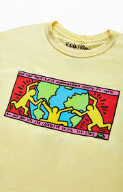 Keith Haring Hugging T Shirt Pacsun Keith Haring Clothing Keith Haring Art Keith Haring Shirt