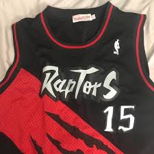 Vintage vince carter reebok raptors jersey size xl. Mitchell Ness Shirts Vince Carter Retro Raptors Jersey Poshmark