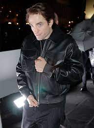 Leathercult Com Robert Pattinson 2020 Paris Fashion Show Leather Jacket Robert Pattinson Leather Jacket Paris Fashion