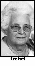 EVELYN TRABEL Obituary (2009)