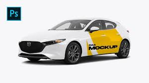 Cara Desain Mockup Mobil Dengan Photoshop Photoshop Tutorial Indonesia Photoshop Mockup Desain