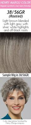 SIERRA Wig by HENRY MARGU *ANY COLOR* Lace Front, 100% Hand-Tied & Mono  Top, NEW