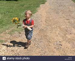 Boy In Overalls High Resolution Stock Photography And Images Alamy