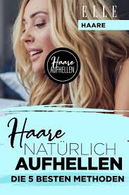 haare naturlich aufhellen mit diesen 5 schonenden methoden haare naturlich aufhellen haare aufhellen haare heller machen