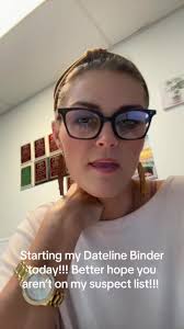 Making my Dateline Binder! About to get busy! Better hope you arent in my  suspect tab! #foryourpage #dateline #suspects