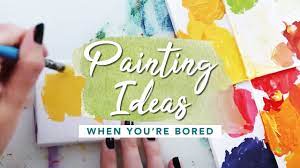 Soooooo i thought i'd try to give you guys some ideas for fun and easy art and craft things that you can do at home. 5 Things To Paint On When You Re Bored Youtube