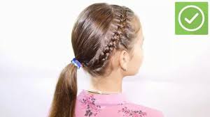 Keep braiding till the end and to secure the braid, use an elastic band to tie it or either let it be like that only. How To Make A French Braid Headband 9 Steps With Pictures