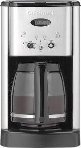 If i stand in front of the coffee maker, i can read and set the time on its digital clock without strain. Best Buy Cuisinart Brew Central Brewer Black Silver Dcc 1200