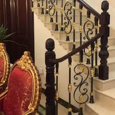 Because of its high demand, most home improvement stores carry these kits for homeowners and most decking contractors can accomplish this style seamlessly. With Wood Handrail Modern Design Wrought Iron Railings For Sale Buy Steel Baluster Balcony Railing Designs Wrought Iron Balcony Wrought Iron Railing Ornaments Product On Alibaba Com