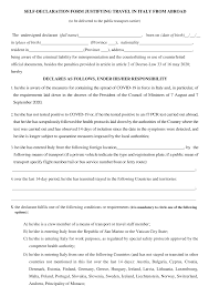 The local authorities will need to be informed and sent a. Https Www Ryanair Com Content Dam Ryanair Comms 2020 Modulo Rientro Da Estero 08 10 20 Eng Pdf